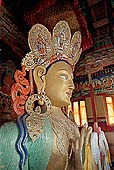 Ladakh - Tikse gompa, Maitreya Buddha 